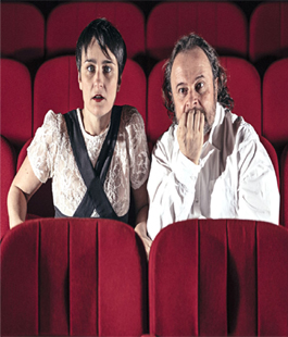 Natalino Balasso e Marta Dalla Via in scena al Teatro Puccini con lo spettacolo ''Delusionist''