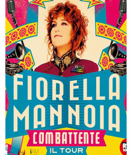 ''Combattente, il tour'', Fiorella Mannoia in concerto al Teatro Verdi di Firenze