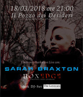 Sarah Braxton & Boxedge in concerto al Pozzo dei Desideri di Firenze