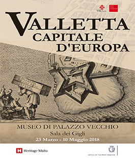 Le mappe di Valletta Capitale d'Europa in mostra a Palazzo Vecchio