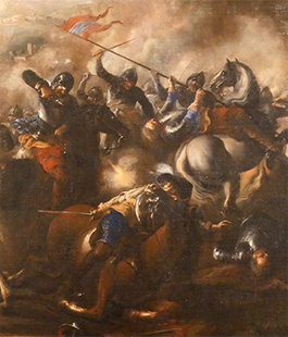 Il ritorno della Battaglia del Borgognone alla Galleria Palatina di Palazzo Pitti
