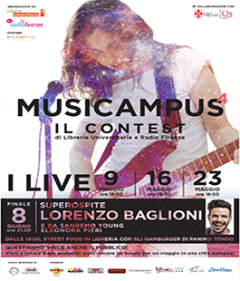 Musicampus: al via il contest musicale di Radio Firenze, Librerie Universitarie e Q5
