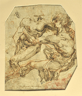Il raro studio a penna di Giovanfrancesco Rustici e l'unico disegno di Giovanni Catesi agli Uffizi