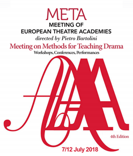 META - Meeting of European Theatre Academies 2018 al Teatro della Pergola