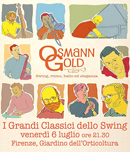 I Grandi Classici dello Swing con l'orchestra OsmannGold al Giardino dell'Orticultura