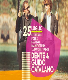 Dente e Guido Catalano in concerto per inaugurare il Florence Folks Festival