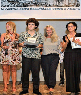 Il 18enne Davide Calgaro vince la finale della 5° edizione de La Fabbrica della Comicità.com