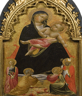 Madonna dell'Umiltà celeste e santi Girolamo e Giuliano alla Galleria dell'Accademia
