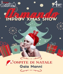 "Armando Improv Xmas Show", con Gaia Nanni in scena all'Off Musical di Firenze