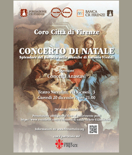 Concerto di Natale del Coro Città di Firenze al Teatro Niccolini