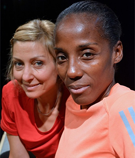 "Maratona di New York" con Fiona May in scena al Teatro Corsini 
