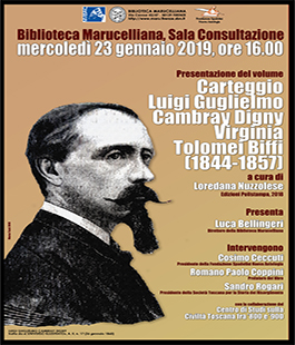 Presentazione del carteggio fra Luigi Guglielmo Cambray Digny e Virginia Tolomei Biffi
