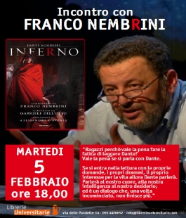 Franco Nembrini presenta "Inferno" alle Librerie Universitarie di Novoli