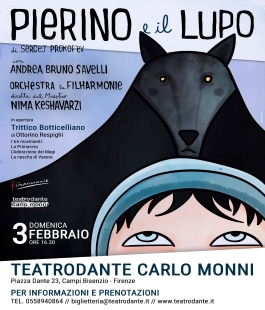 "Pierino e il Lupo" sulle note dell'Orchestra La Filharmonie al Teatrodante