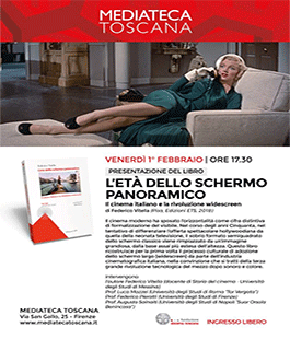 "L'età dello schermo panoramico" di Federico Vitella alla Mediateca Toscana