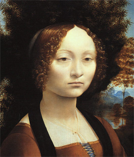 Un pittore agli esordi e una giovane poetessa: incontro su Leonardo da Vinci e Ginevra de' Benci