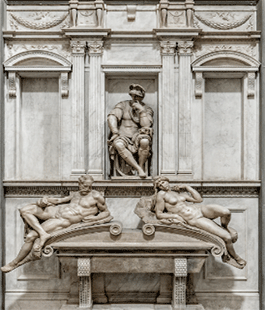 Si illumina la Sagrestia Nuova di Michelangelo alle Cappelle Medicee 
