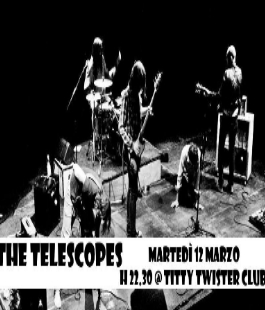 The Telescopes in concerto al Titty Twister Club di Firenze