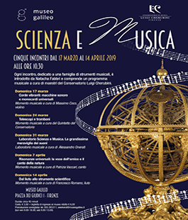 "Scienza e Musica", rassegna che fa dialogare strumenti musicali e scientifici al Museo Galileo