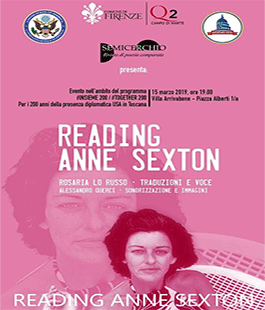 "Reading Anne Sexton", lettura poetica a Villa Arrivabene