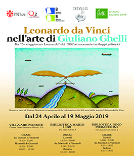 "Leonardo da Vinci nell'arte di Giuliano Ghelli" in mostra a Villa Arrivabene