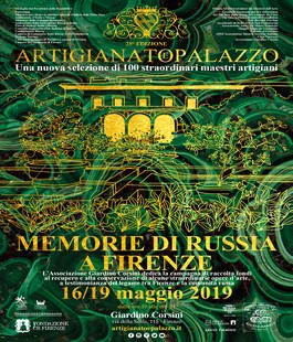 Mostra e raccolta fondi alla 25° edizione di "Artigianato e Palazzo" al Giardino Corsini