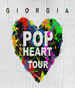 "Pop Heart Tour", Giorgia in concerto al Nelson Mandela Forum di Firenze