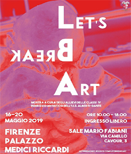 "Let's Break Art", mostra degli studenti del Liceo Alberti a Palazzo Medici Riccardi
