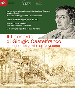 Museo Casa Siviero: "Il Leonardo di Giorgio Castelfranco e il culto del genio del Novecento"