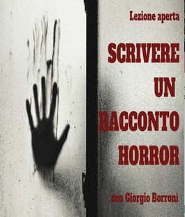 "Scrivere un racconto horror", la lezione di Giorgio Borroni alla Scuola Fenysia