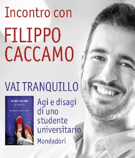 Filippo Caccamo presenta "Vai Tranquillo" alle Librerie Universitarie di Firenze