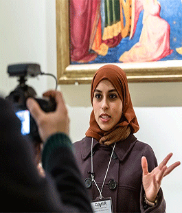 "Amir - accoglienza musei inclusione relazione",  visite guidate con mediatori stranieri