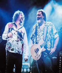 "Led Zeppelin", Francesco Bottai e Iacopo Meille in concerto all'Hard Rock Cafe Firenze