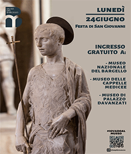 San Giovanni: ingresso libero al Museo del Bargello, Cappelle Medicee e Palazzo Davanzati