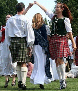 Scottish Country Dance: "Serata Scozzese" al Parco di Villa Vogel