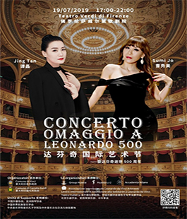 "Omaggio a Leonardo 500", Sumi Jo e Jing Tan in concerto al Teatro Verdi di Firenze