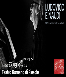 Ludovico Einaudi in concerto al Teatro Romano di Fiesole