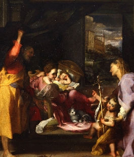 Torna in esposizione il dipinto "La Madonna della Gatta" di Barocci a Palazzo Pitti 