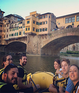 Molo Firenze: djset, rafting sul fiume e iniziative "green" in riva all'Arno