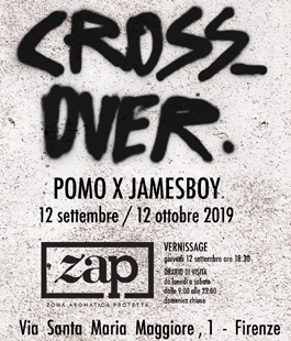 "Crossover", la mostra di Jamesboy e PoMo a Zap - Zona Aromatica Protetta