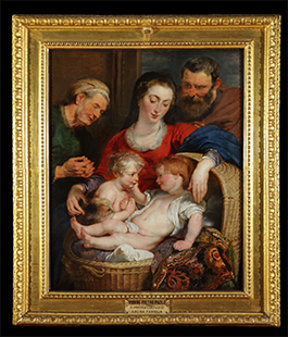La Madonna della Cesta di Rubens in mostra a Palazzo Pitti dopo il restauro