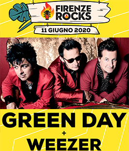 "Firenze Rocks 2020", Weezer & Green Day in concerto alla Visarno Arena