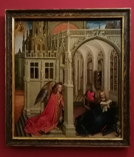 "L'Annunciazione" di Robert Campin, il quadro al Museo di San Marco di Firenze
