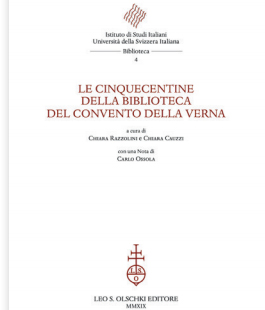 "Le cinquecentine della biblioteca del Convento della Verna", incontro all'Istituto Sangalli
