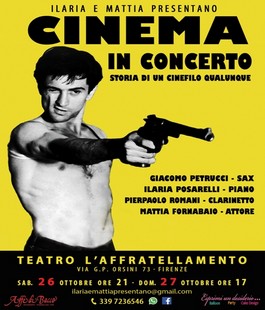 ''Cinema in concerto", presentazione dello spettacolo all'IBS+Libraccio Firenze