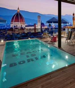 ''Sopra i tetti di Firenze. Aperitivo con l'Arte'' sulla terrazza del The Student Hotel