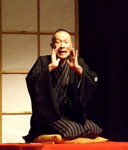"Rakugo", teatro comico giapponese con Ryuraku Sanyutei alle ex Leopoldine di Firenze