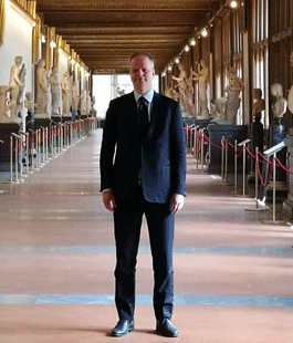 Premio Europeo "Lorenzo il Magnifico" al direttore degli Uffizi di Firenze, Eike Schmidt