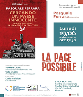 "Cercando un paese innocente" di Pasquale Ferrara al C.I.S. Giorgio La Pira di Firenze