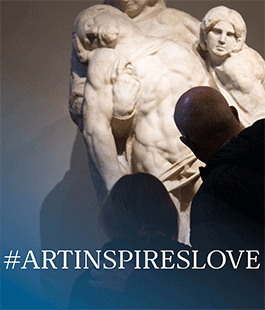 "Art Inspires Love", set fotografici per San Valentino alla Galleria dell'Accademia di Firenze